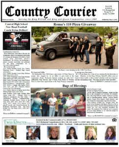 May 27, 2020 online issue of the Country Courier Newspaper. Serving the King William and King & Queen communities since 1989.