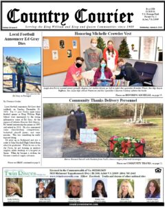 January 6, 2021, online issue of the Country Courier Newspaper. Serving the King William and King & Queen communities since 1989.