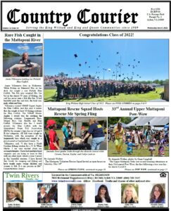 June 8, 2022, online issue of the Country Courier Newspaper. Serving the King William and King & Queen communities since 1989.