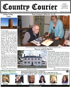 January 4, 2023, online issue of the Country Courier Newspaper. Serving the King William and King & Queen communities since 1989.