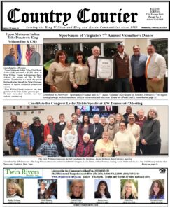 February 28, 2024, online issue of the Country Courier Newspaper. Serving the King William and King & Queen communities since 1989.