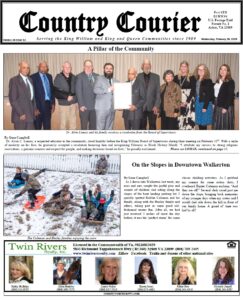 February 26, 2025, online issue of the Country Courier Newspaper. Serving the King William and King & Queen communities since 1989.