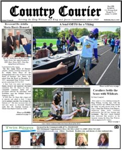 May 13, 2026, online issue of the Country Courier Newspaper. Serving the King William and King & Queen communities since 1989.