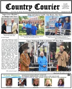 May 27, 2026, online issue of the Country Courier Newspaper. Serving the King William and King & Queen communities since 1989.